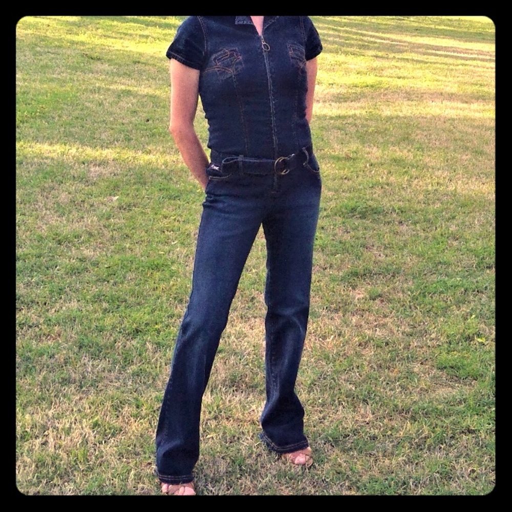 Vintage Denim Jumpsuit